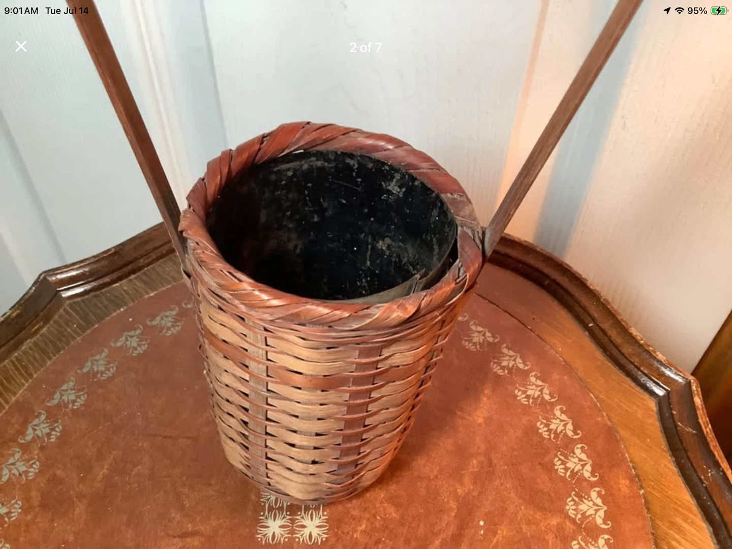 Ant/Vt Unique Japanese Hanakago Basket 🐞 - photo 4