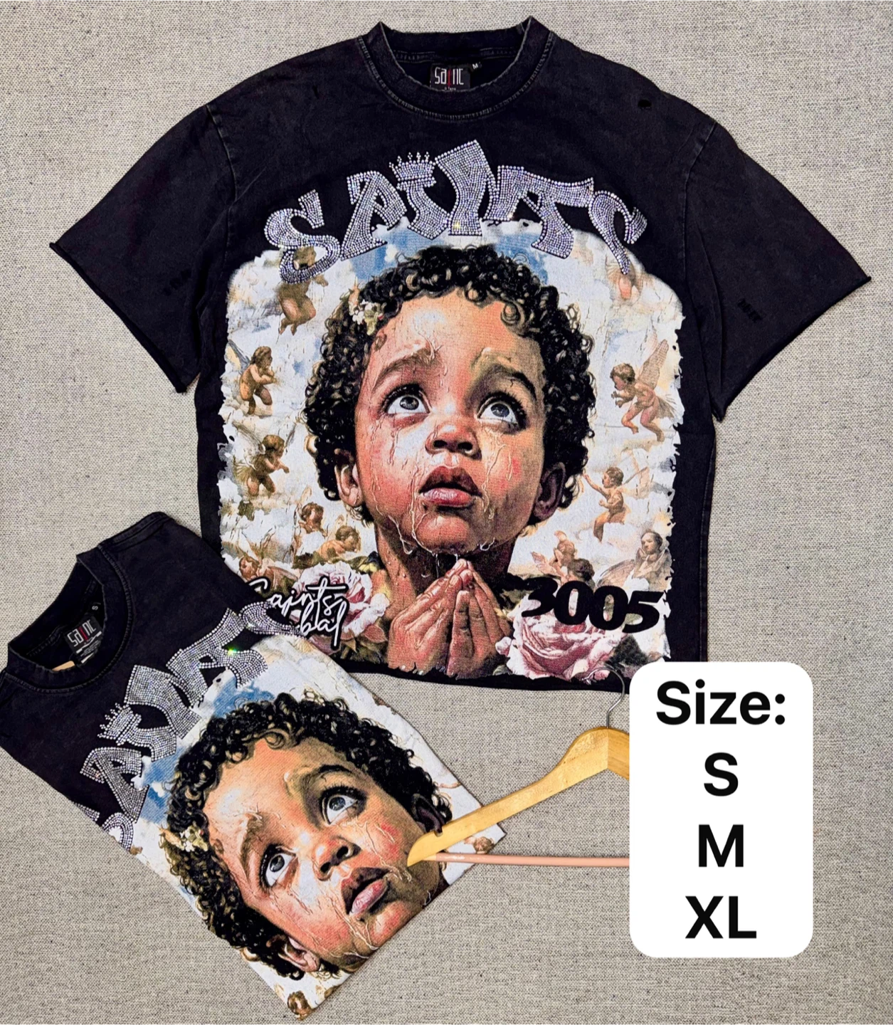 Saint Global Graphic T-Shirt Assorted Sizes