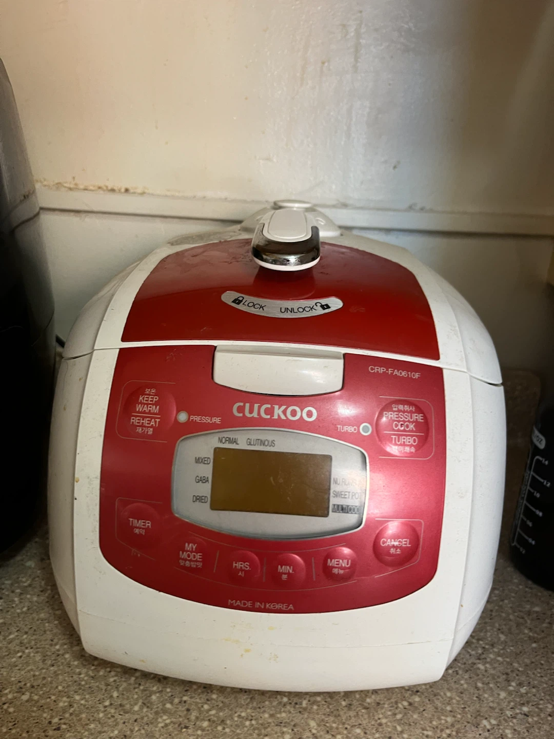 Cuckoo Rice Cooker CRP-FA0610F