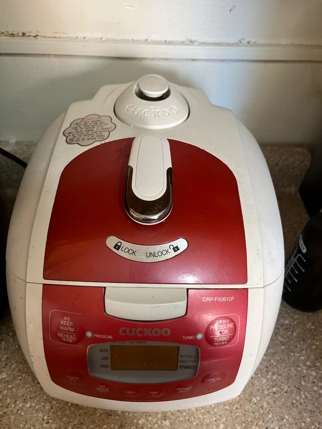 Cuckoo Rice Cooker CRP-FA0610F - photo 4