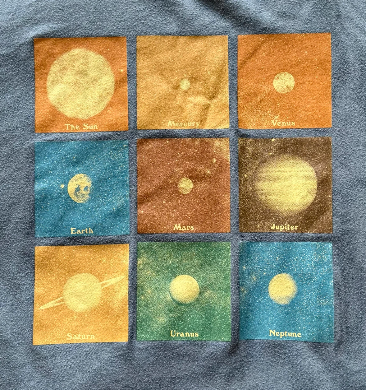 ✨✨Old Navy T-Shirt - Solar System Graphic - Size Large - photo 2