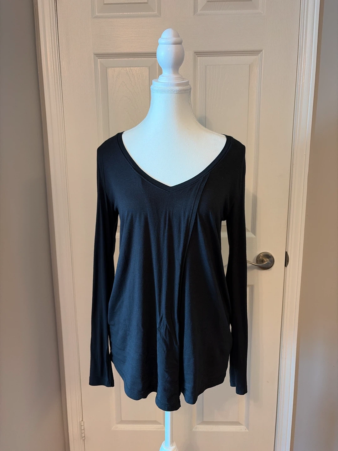 The Group Babaton Black Long Sleeve Top