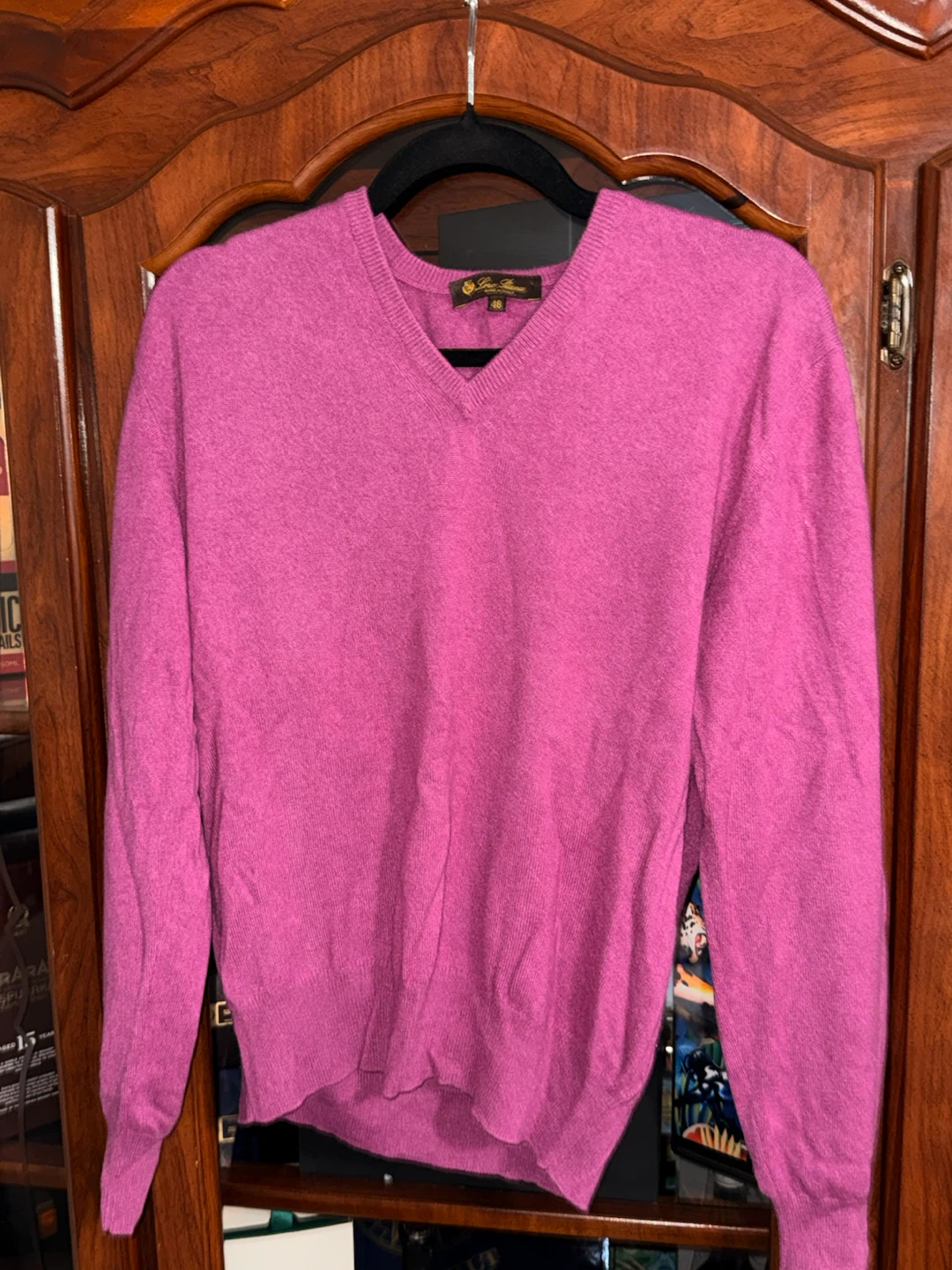 Loro Piana V-Neck Sweater -  - Size 48
