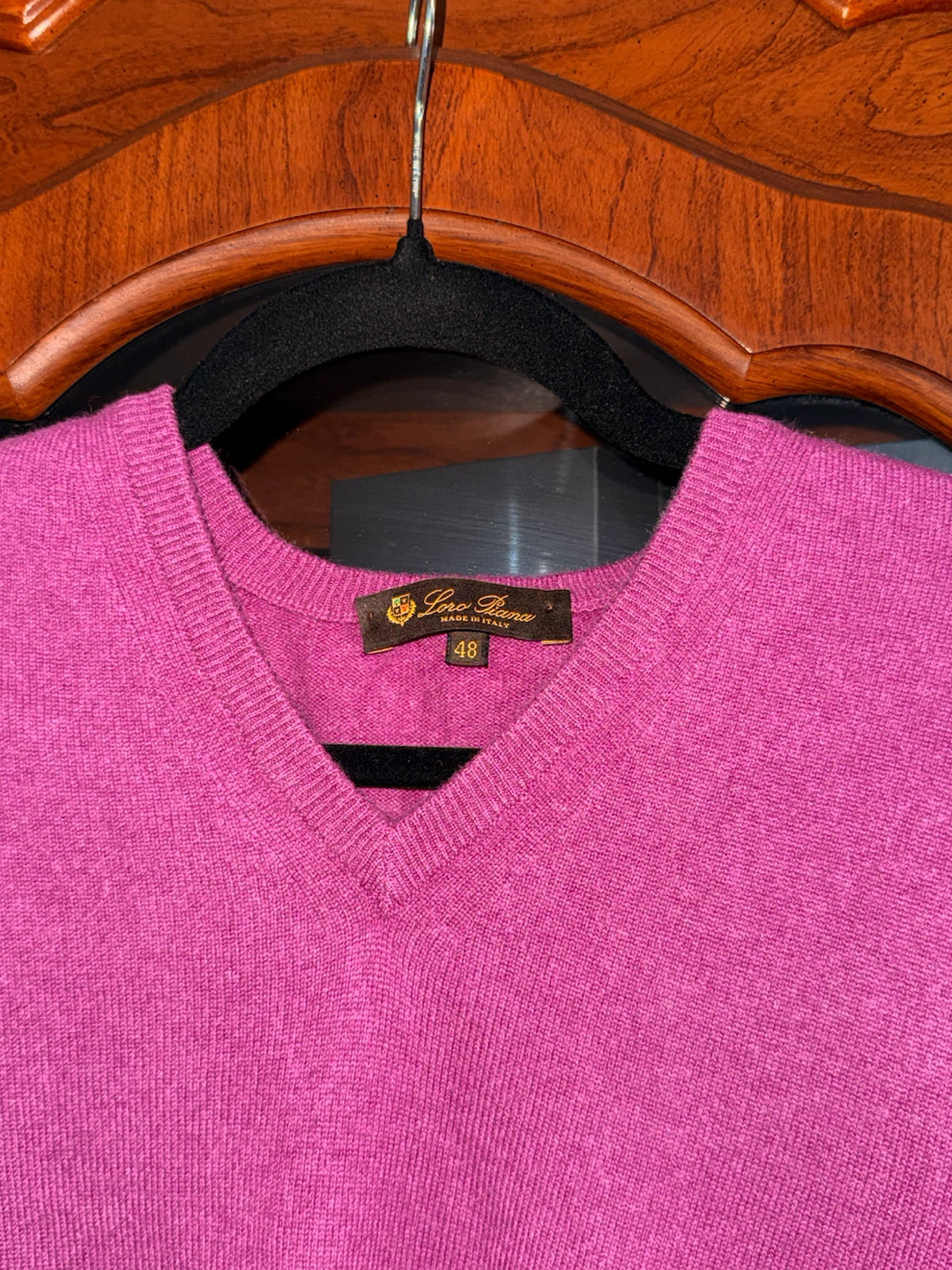 Loro Piana V-Neck Sweater -  - Size 48 - photo 2