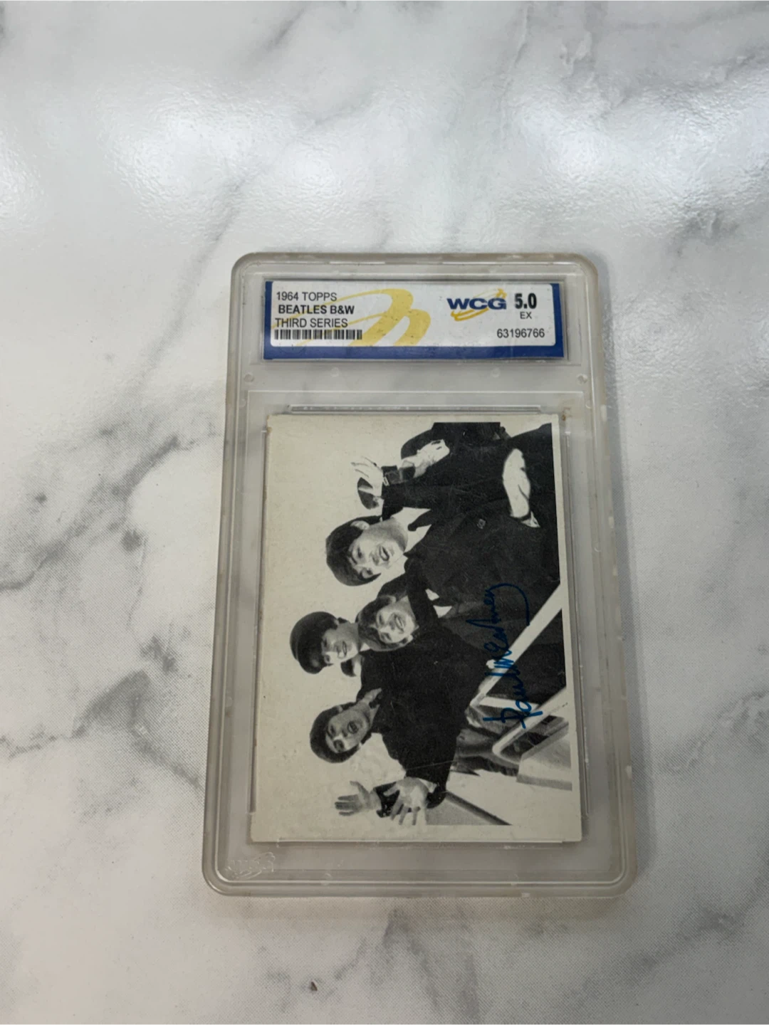 1964 Topps Beatles B&W Trading Card