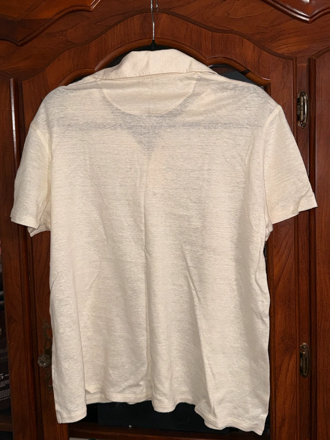 Isaia Polo Shirt - Cream - Size M - photo 4
