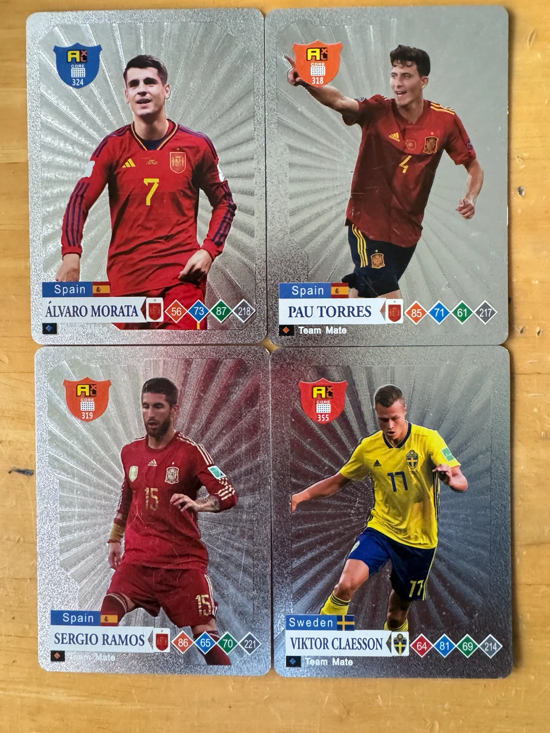 World Football Stars Collectible Silver Cards - photo 4