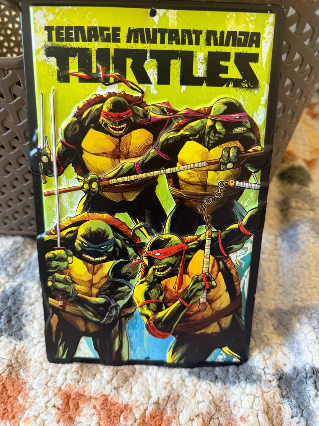 Teenage Mutant Ninja Turtles Metal Sign