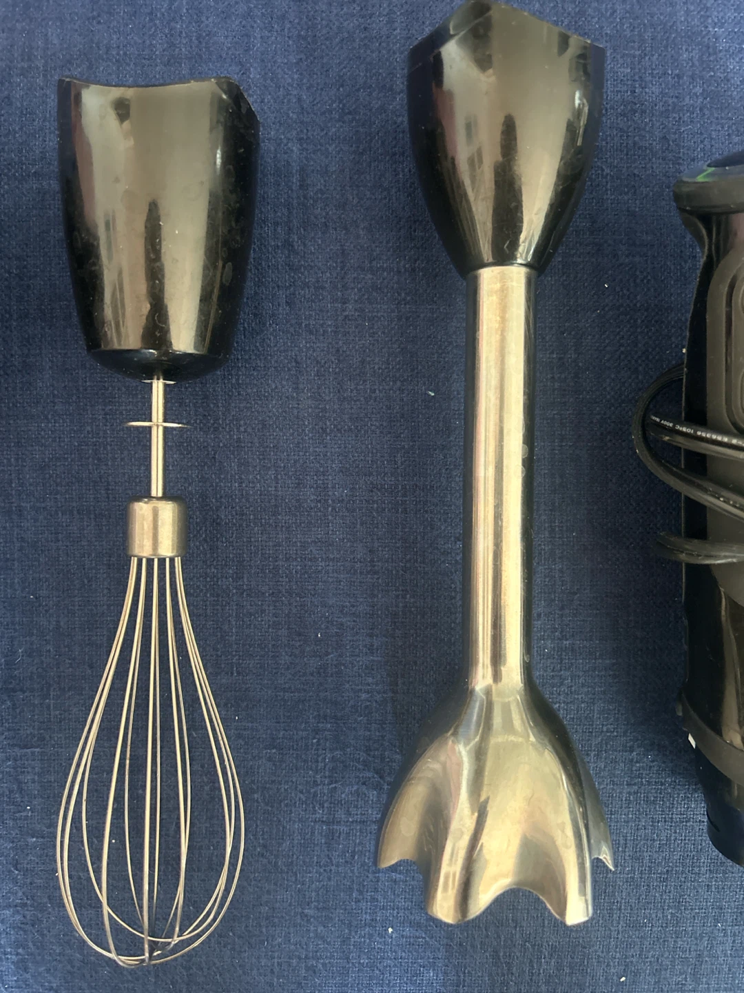 BRAUN Black Immersion Blender with Attachments - photo 3