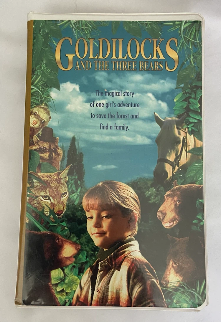 Goldilocks and the Three Bears VHS