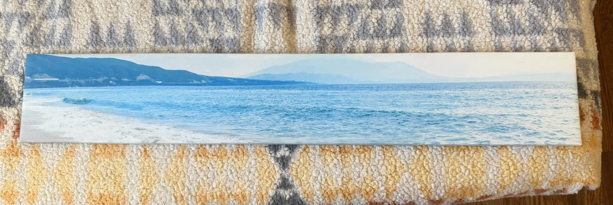Panoramic Ocean Wave Wall Art