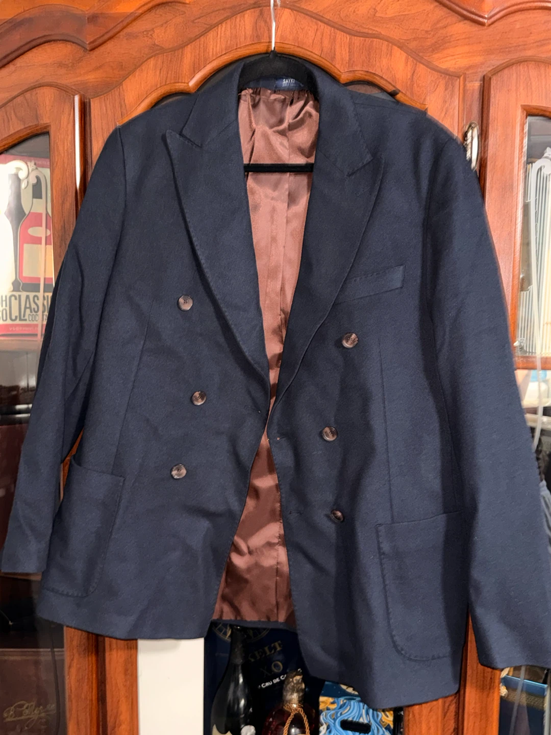 SAYKI Navy Blazer - Size 52