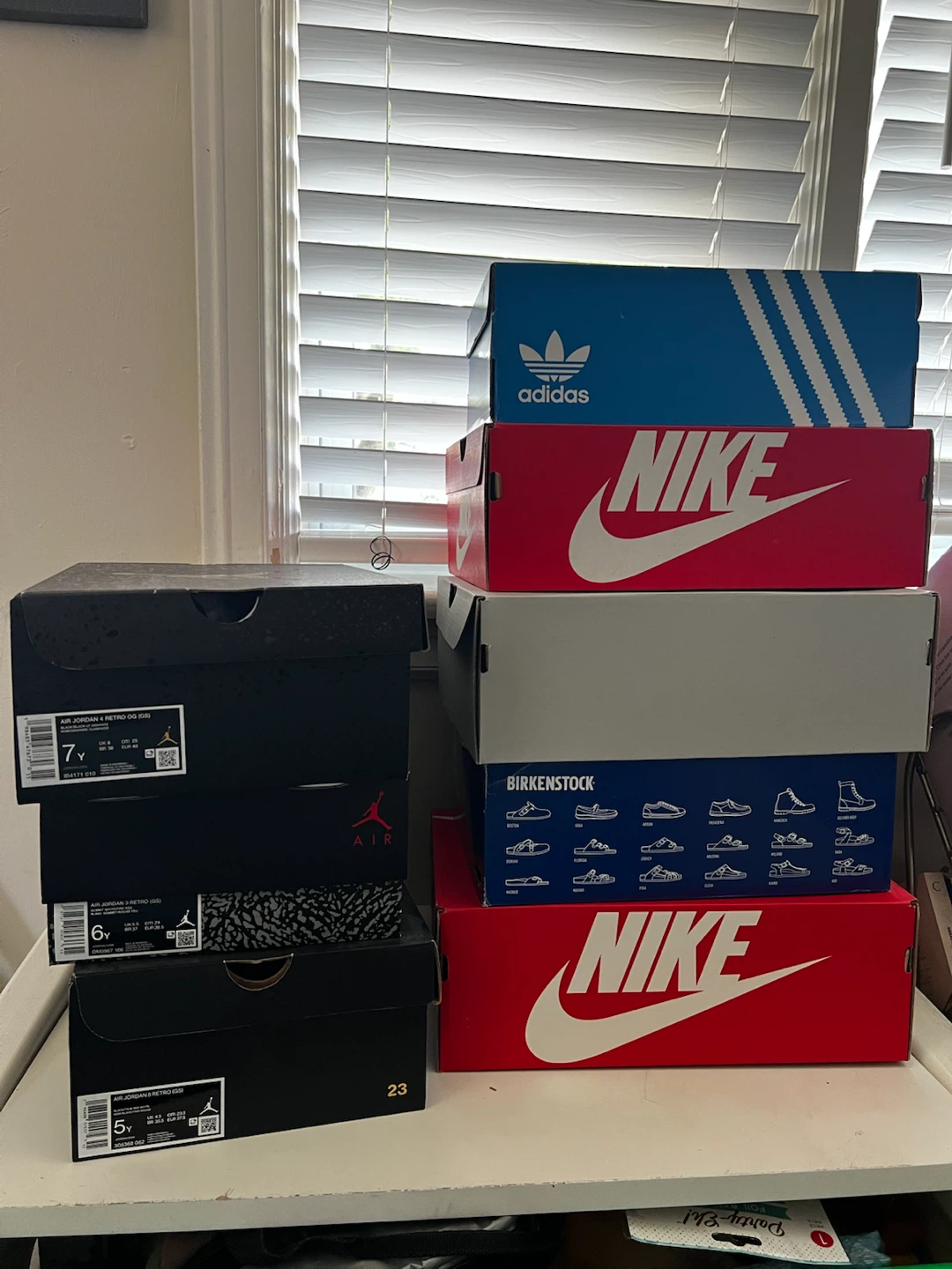 $1 each  Nike Air Jordan Retro GS Sneaker Boxes