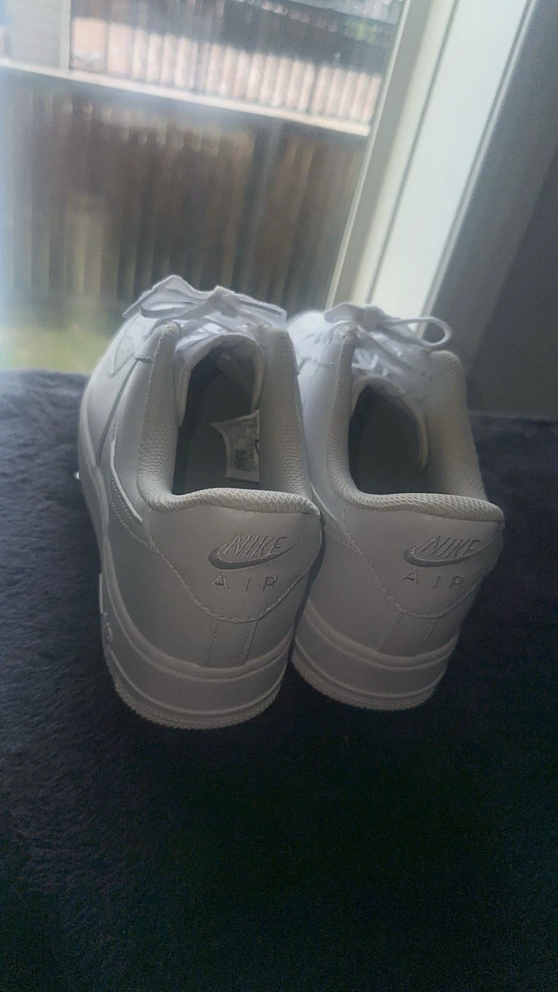Nike Air Force 1 White Sneakers - photo 3