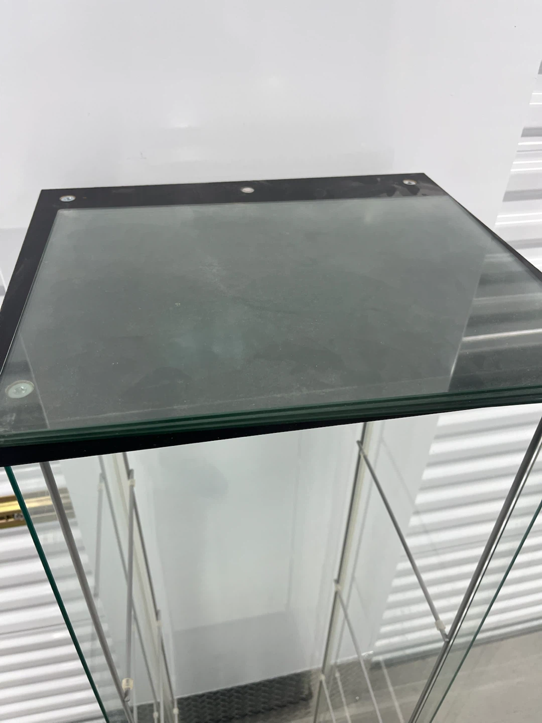 IKEA Detolf Black Trim display case - photo 3