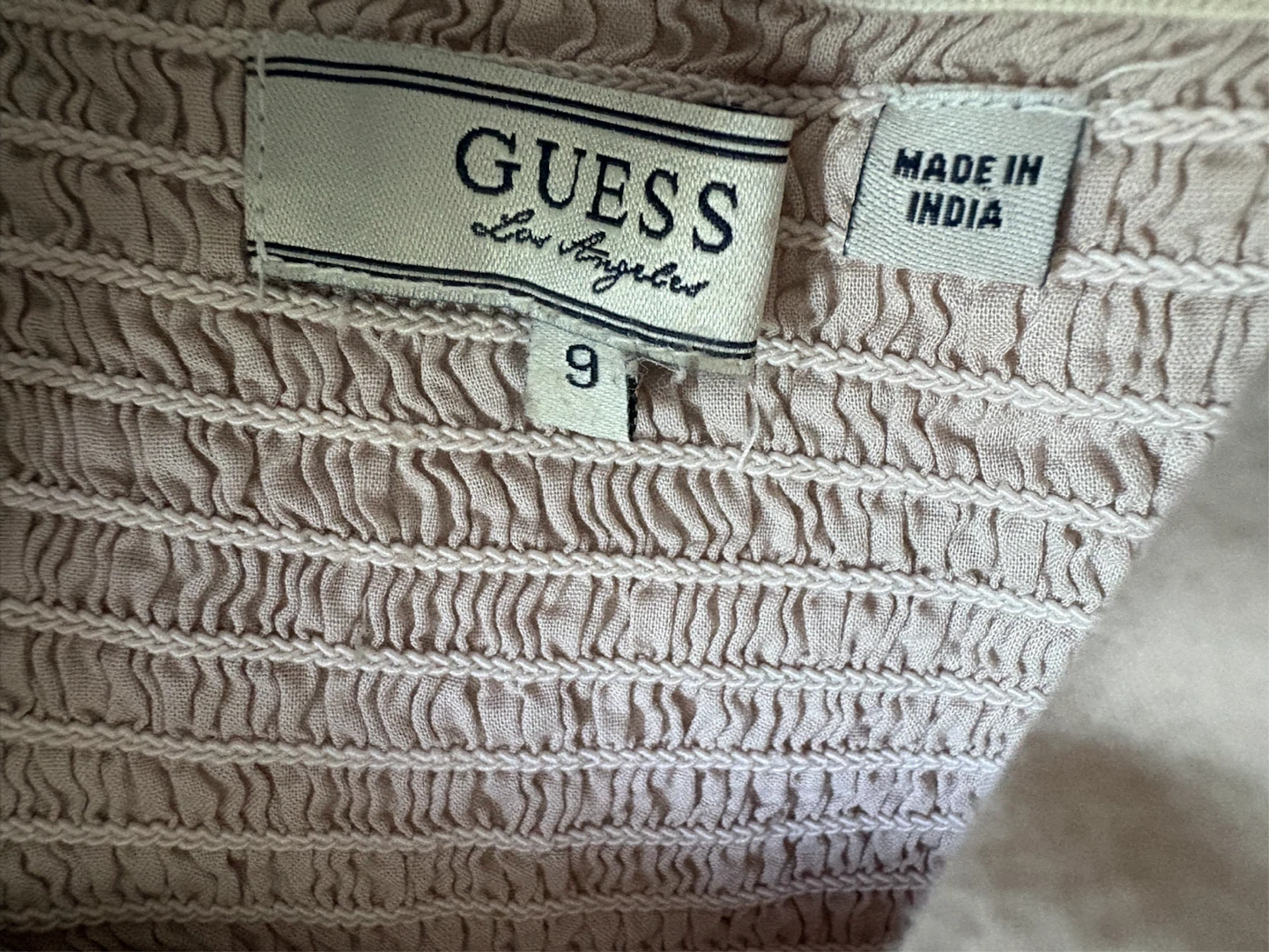 Guess :Tiered Cotton Ruffle Dress - Size 9 - photo 3