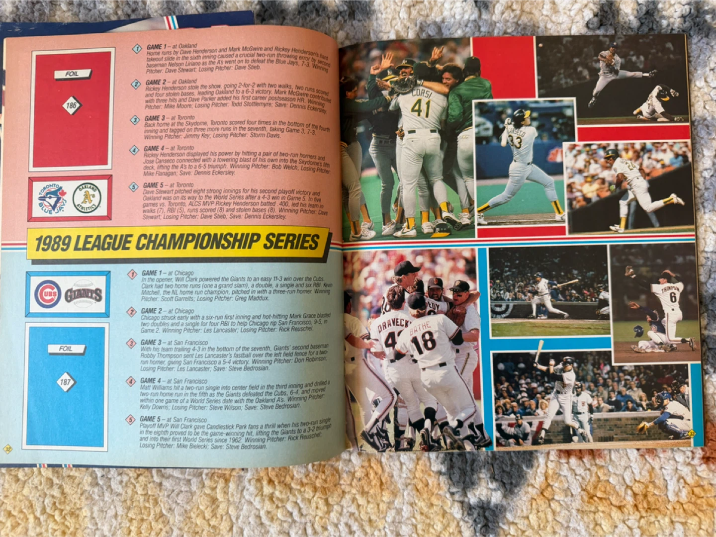 Panini 1990 Baseball Collectible Stickers Album - photo 5