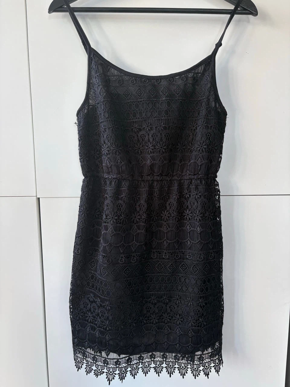 H&M Divided Black Lace Dress - Size M