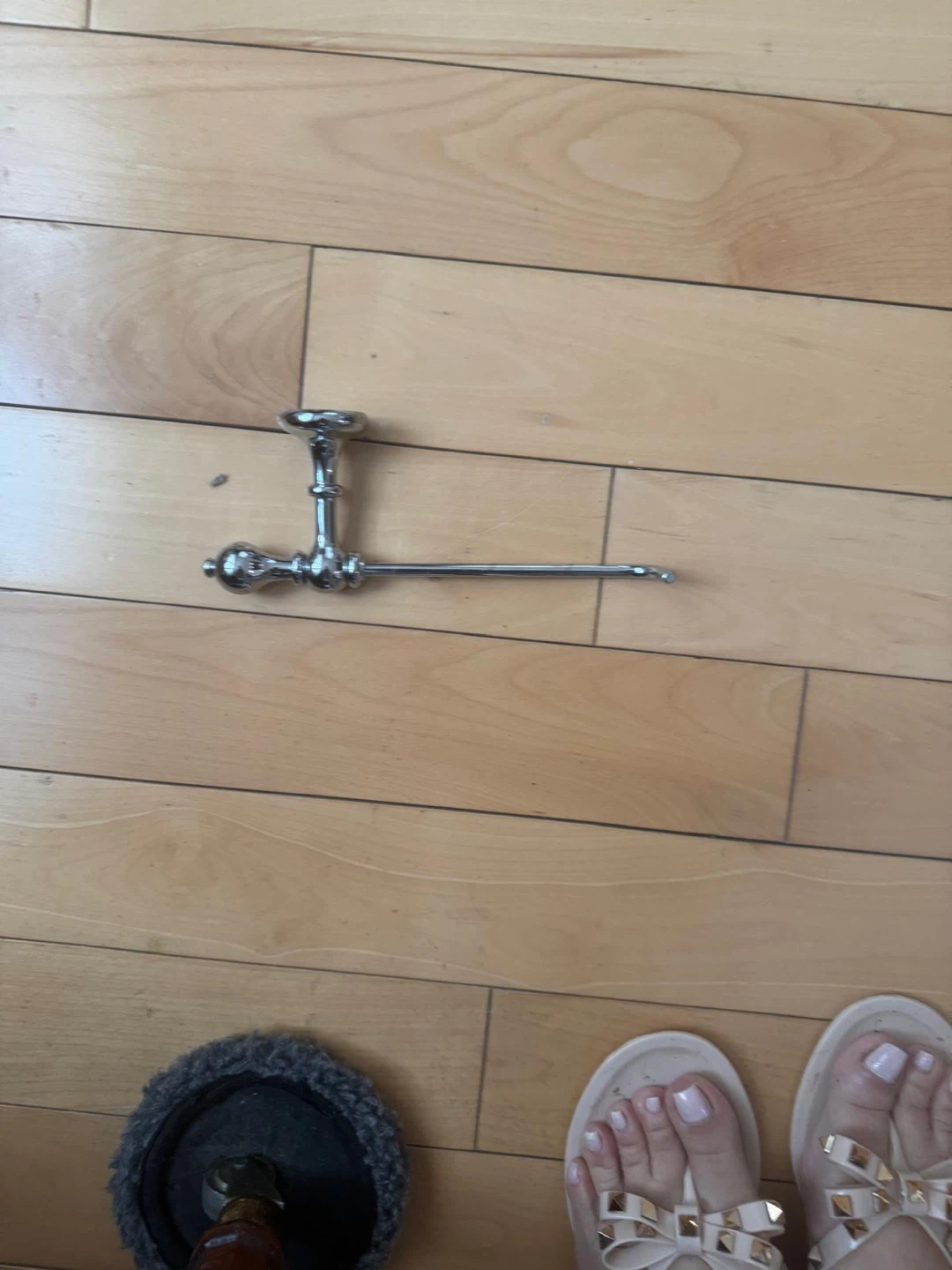Chrome Towel Bar Holder - photo 2