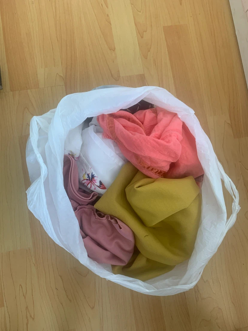 Fabric bag for artwork