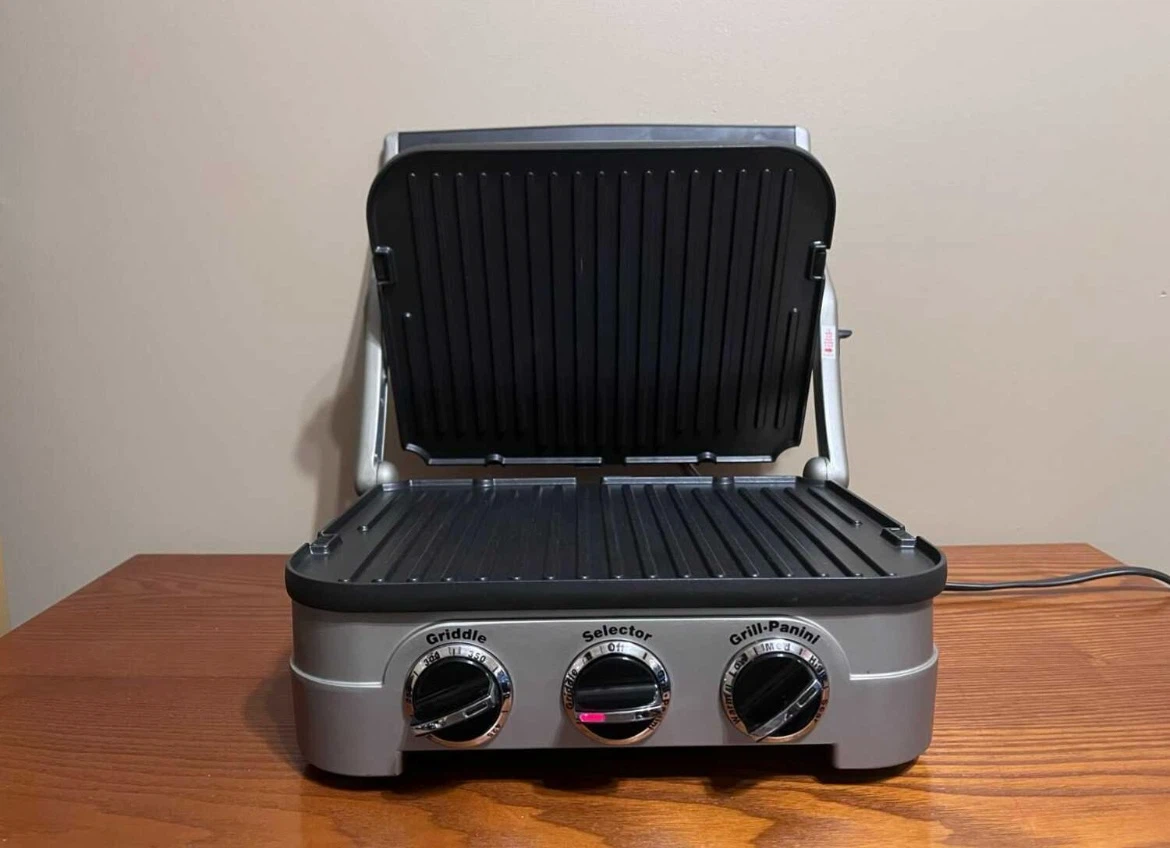CUISINART 5 in 1 GRIDDLER/PANINI PRESS