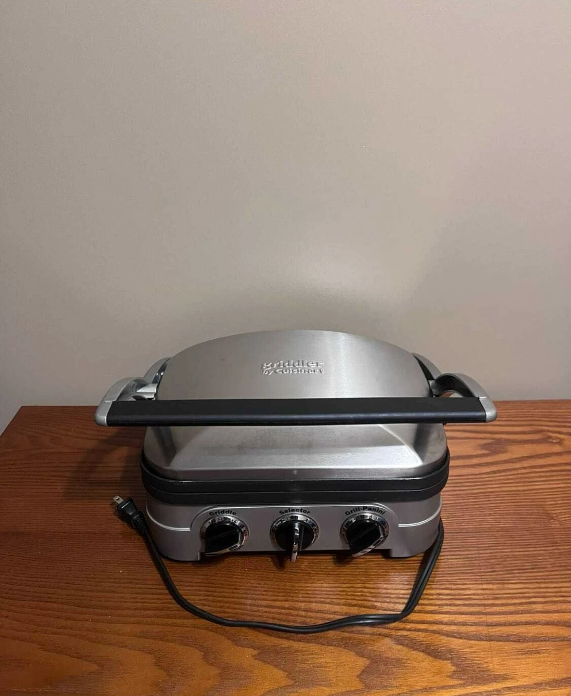 CUISINART 5 in 1 GRIDDLER/PANINI PRESS - photo 2
