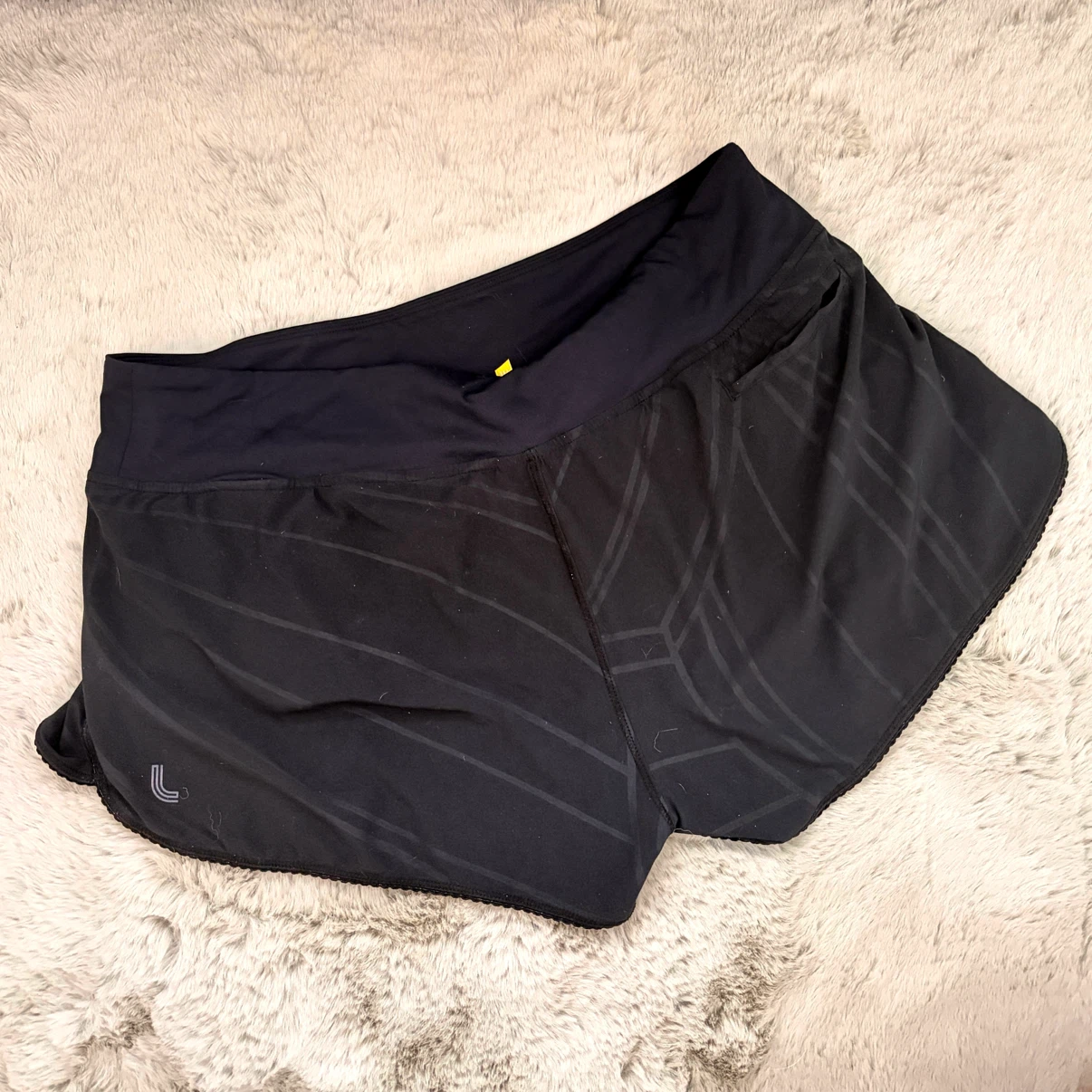 Lole Black Low Rise Running Shorts Size Medium - photo 2