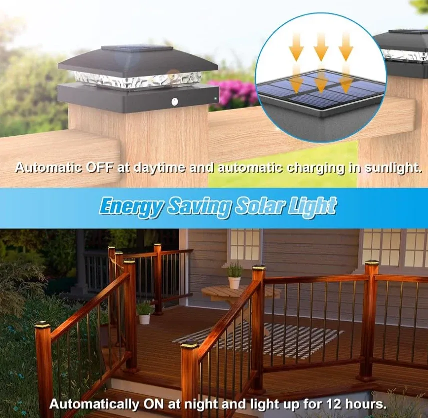 6 Pack, Solar Fence,Waterproof - photo 4
