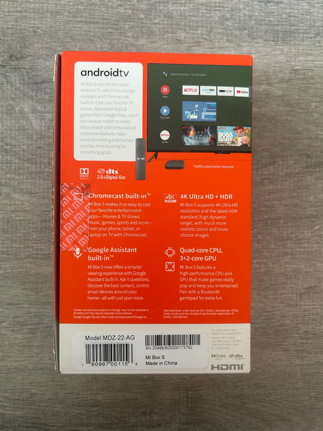 Mi Box S 4K Ultra HD Streaming Device - photo 3