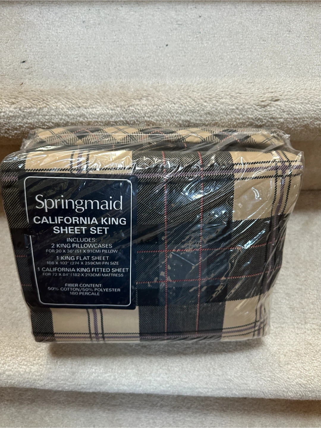 Springmaid California King Sheet Set