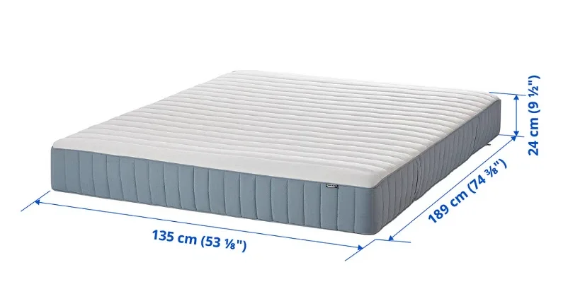 IKEA Mattress and Bed Frame - photo 3