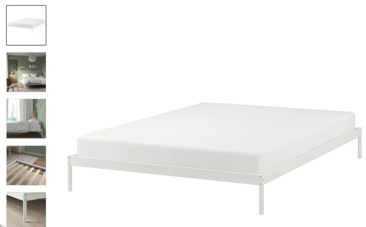 IKEA Mattress and Bed Frame - photo 4