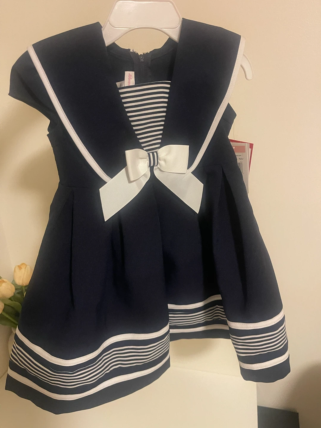 Bonnie Jean Sailor Dress Size 2T - photo 2