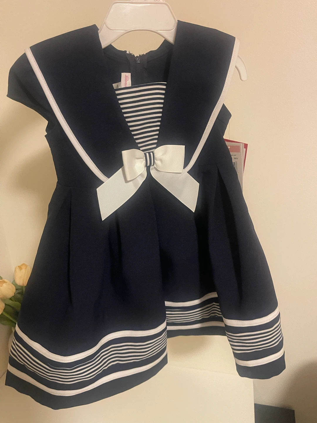 Bonnie Jean Sailor Dress Size 2T - photo 3