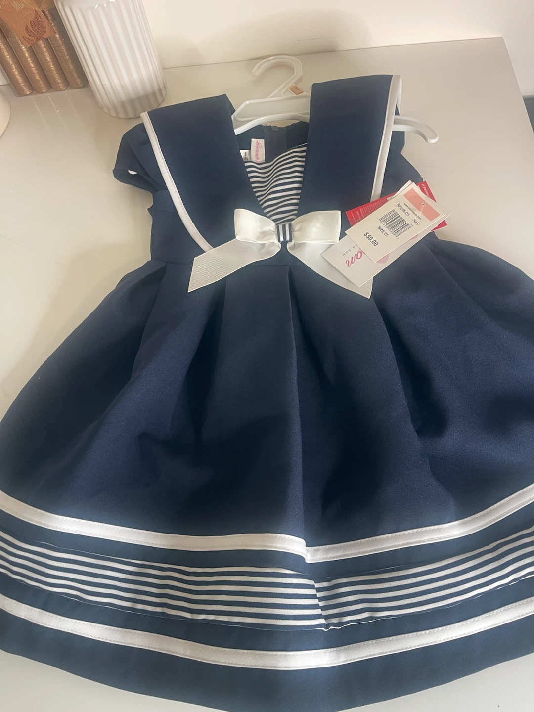 Bonnie Jean Sailor Dress Size 2T - photo 4