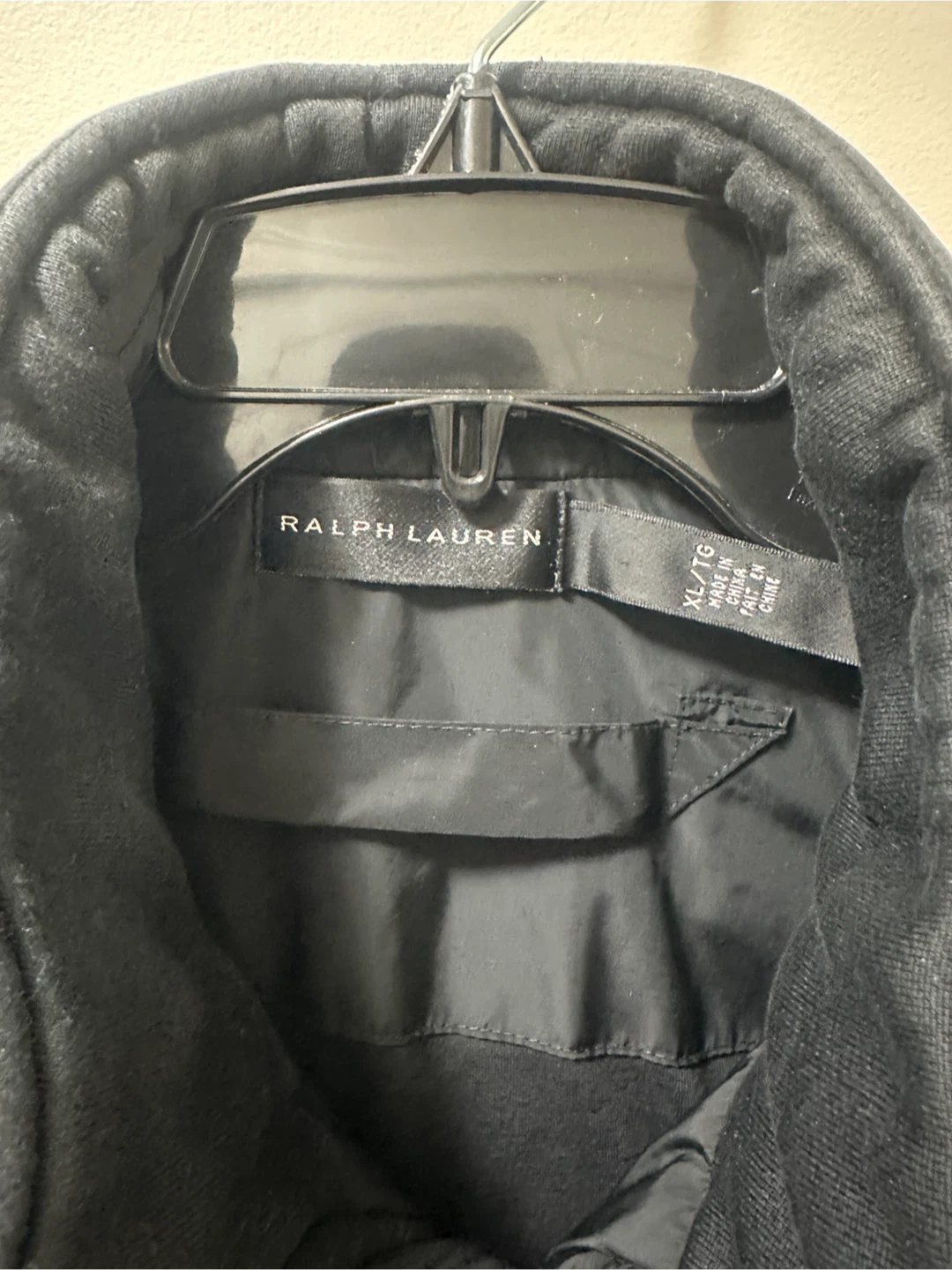 Ralph Lauren Men's Black Quilted Jacket