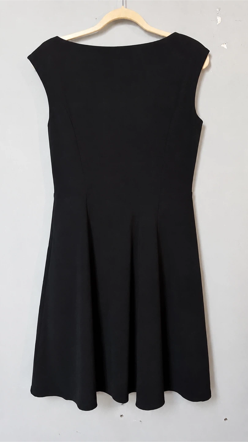 Calvin Klein Black Cap Sleeve Sheath Dress - photo 3