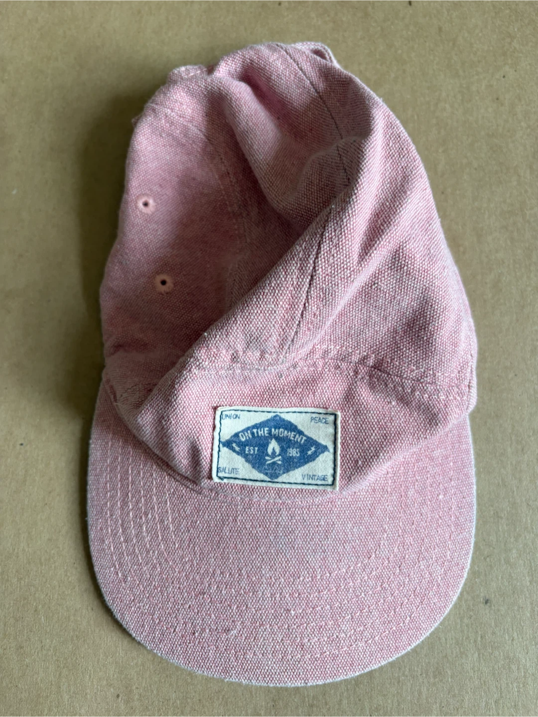 Pink "On The Moment" Cap
