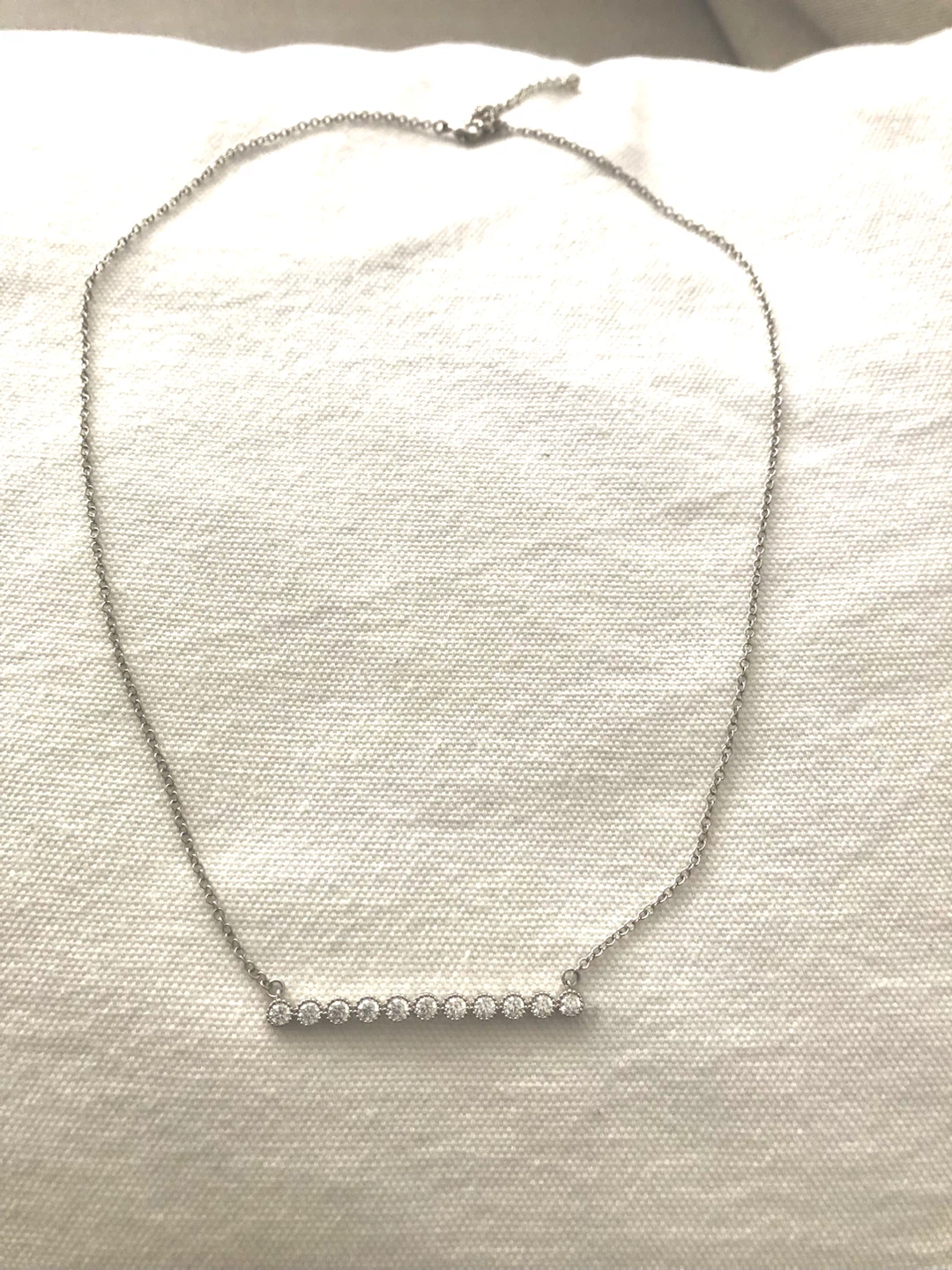 Silver CZ Necklace - photo 2