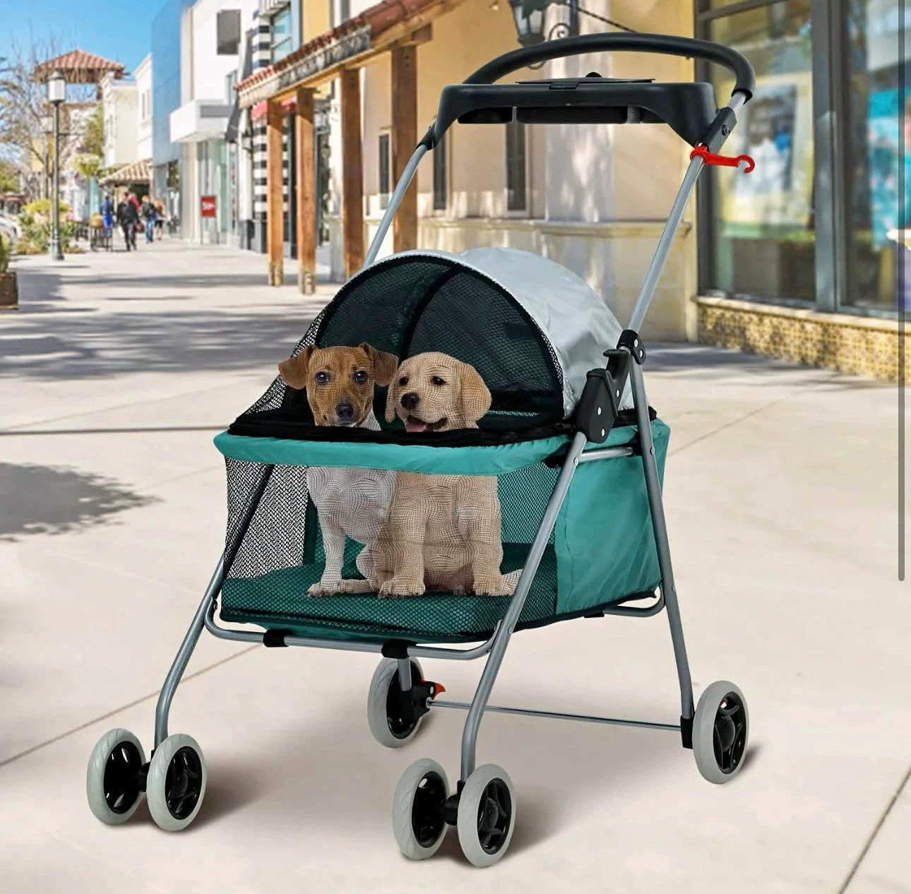 NiamVelo Dog Stroller Folding Pet Cat Stroller