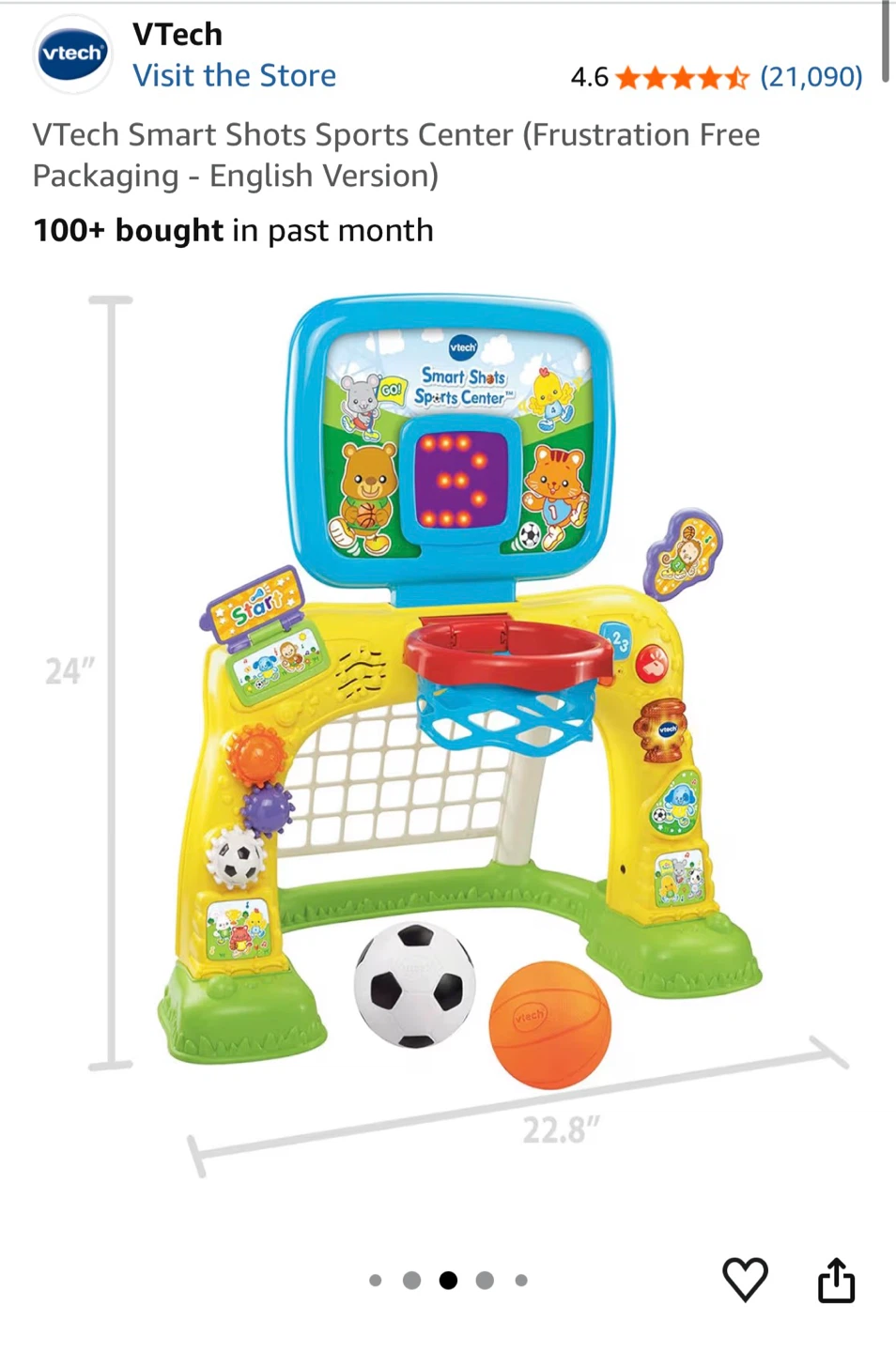 VTech Smart Shots Sports Center - photo 2
