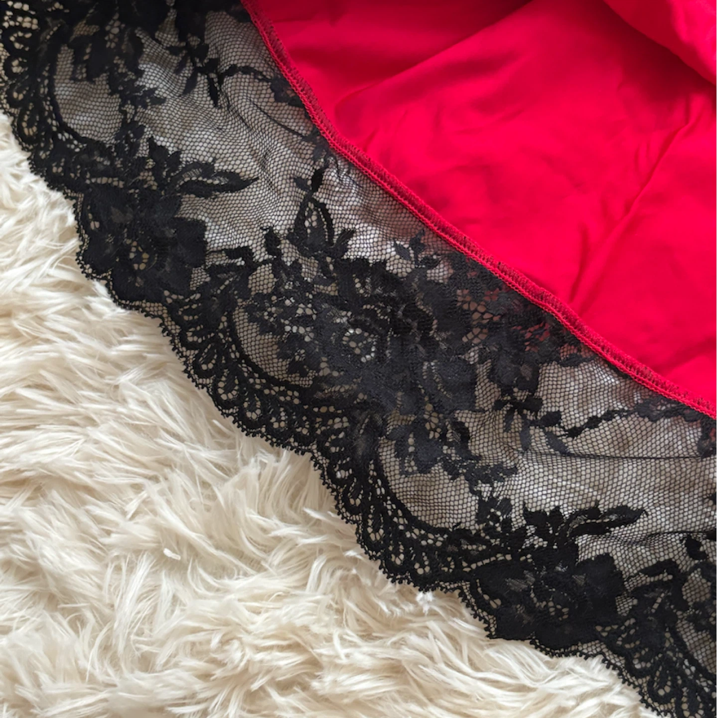 Lasenza Red Lace Lingerie Set - XS/TP - photo 2