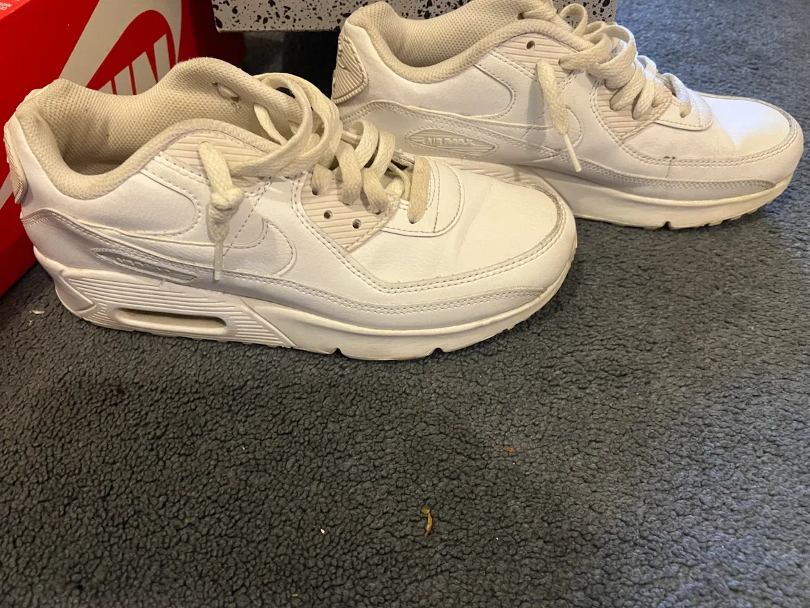Nike Air Max 90 White Shoes - photo 5