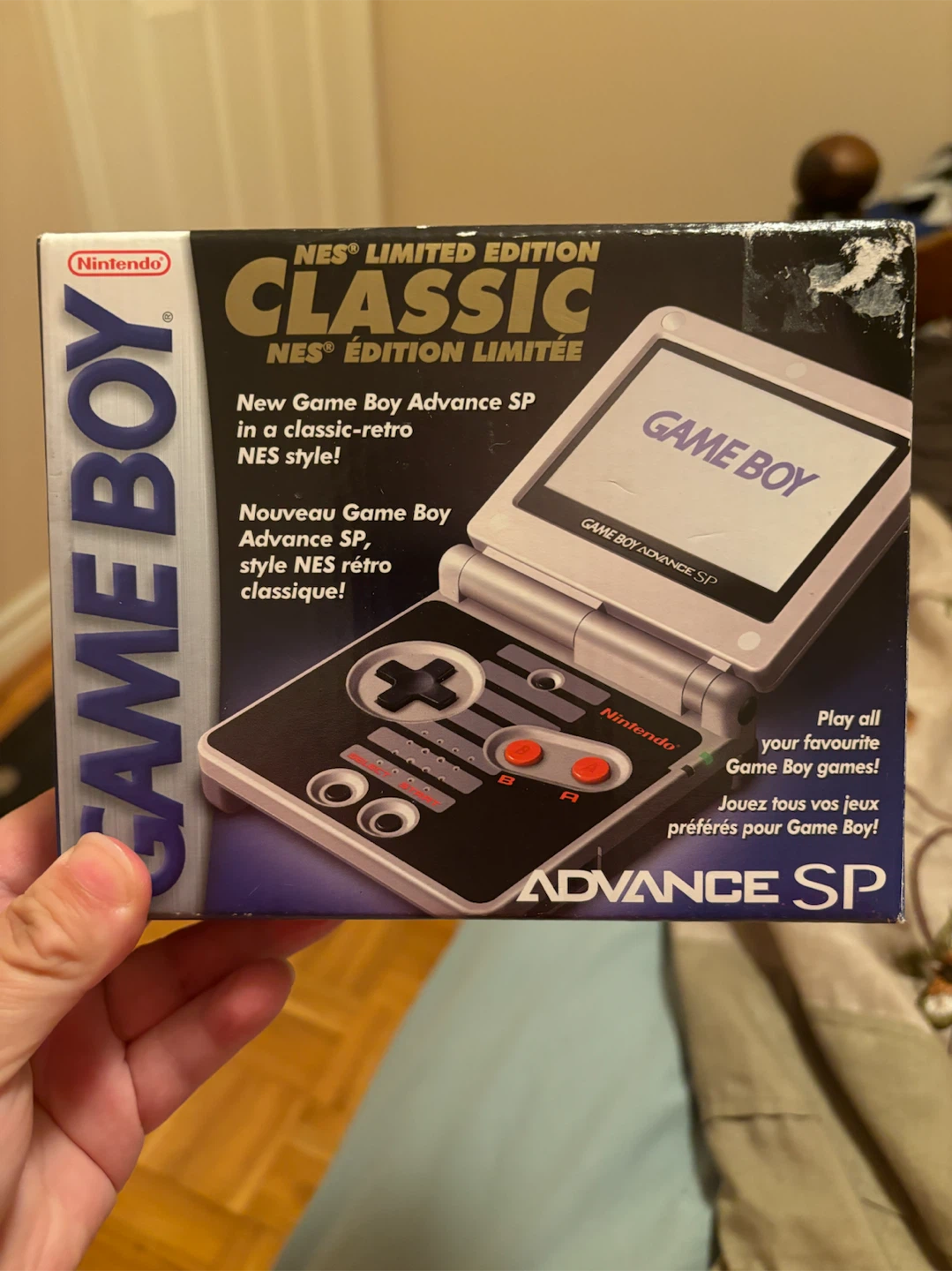 Nintendo Game Boy Advance SP NES Limited Edition