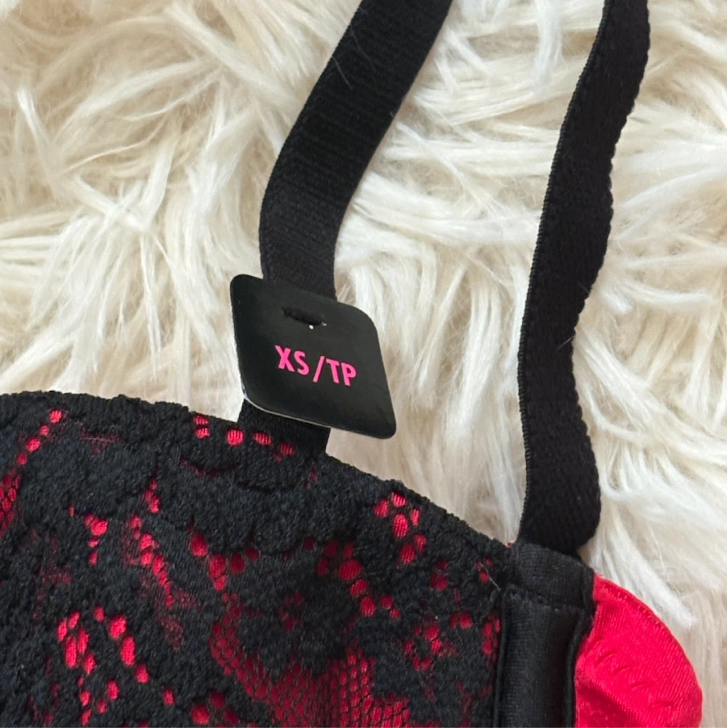 Lasenza Red Lace Lingerie Set - XS/TP - photo 5