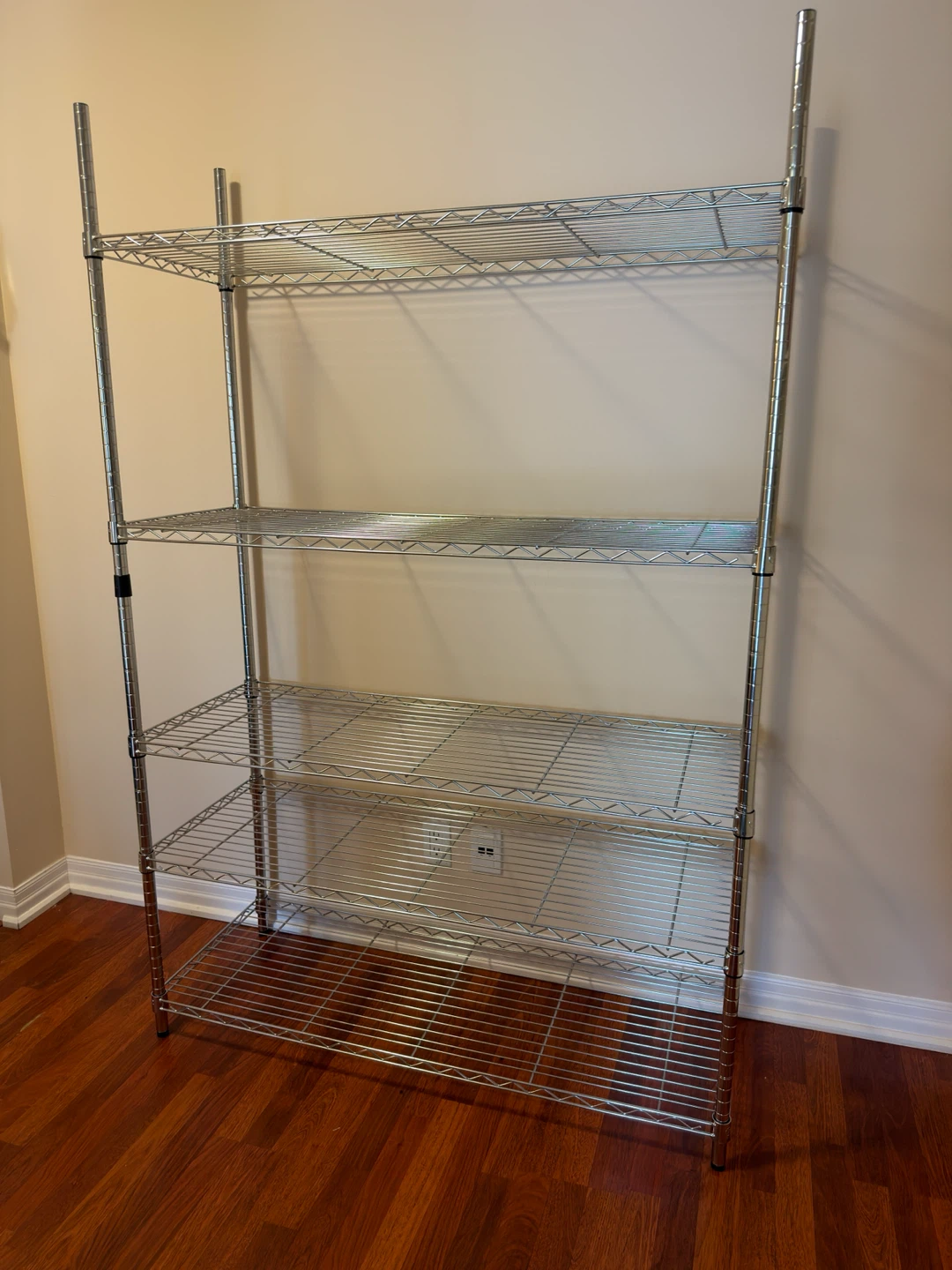 metal 5-Tier Wire Shelving Unit