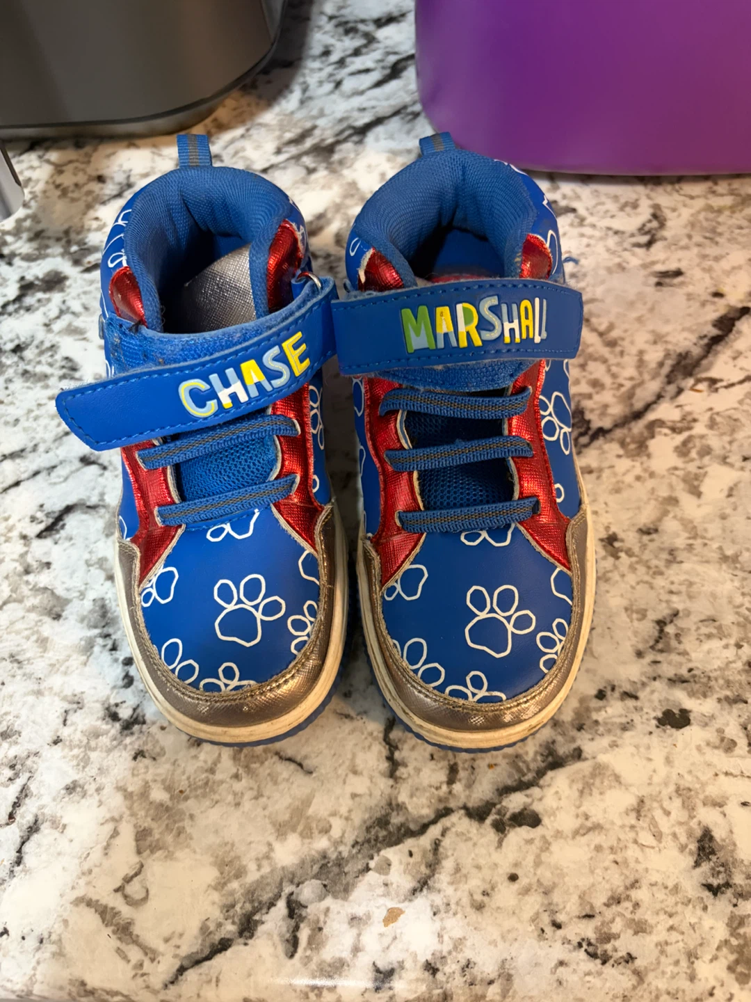 Paw Patrol Toddler Shoes Size 9