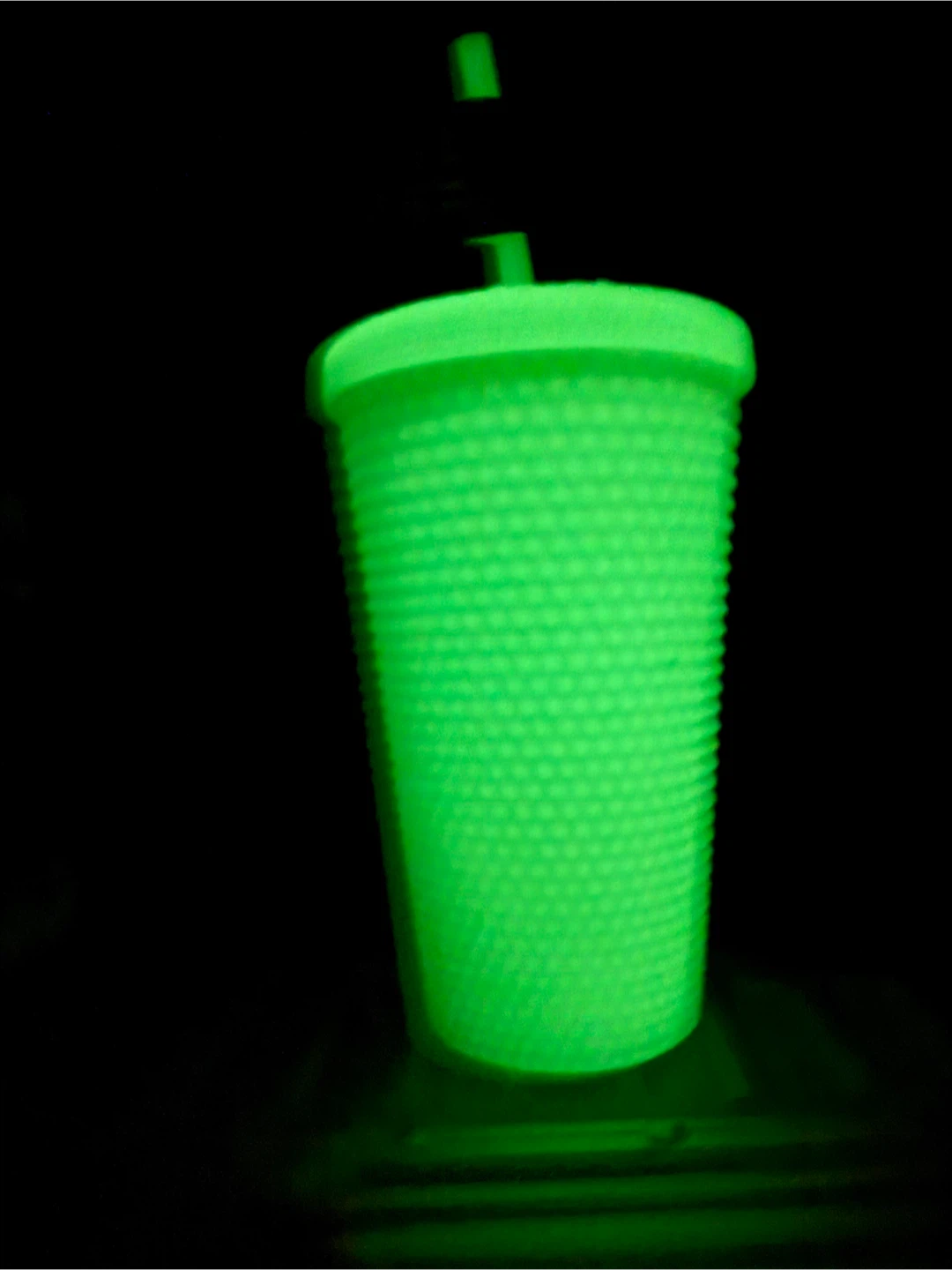 Starbucks Glow-in-the-Dark Tumbler with Straw