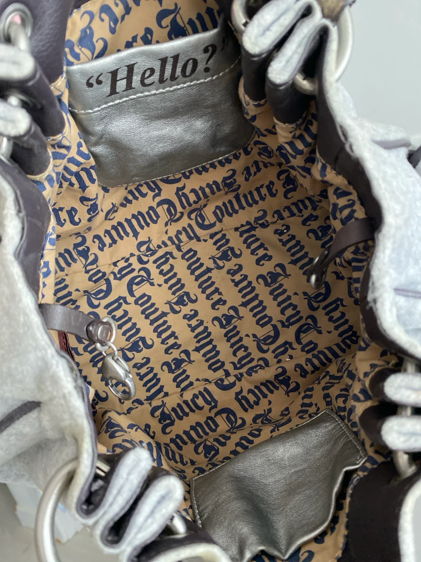 Vintage Juicy Couture Hobo Shoulder Bag - photo 4