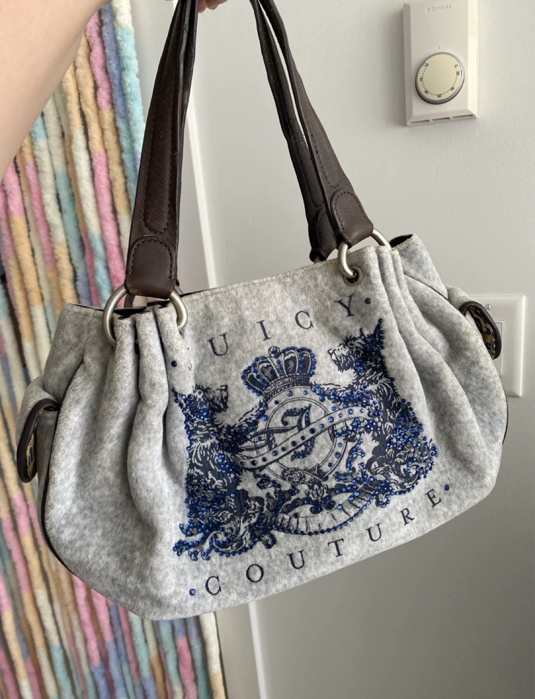 Vintage Juicy Couture Hobo Shoulder Bag